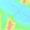 Топографическая карта Тохой, высота, рельеф