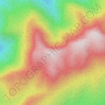 Топографическая карта Barail Range, высота, рельеф