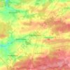 Топографическая карта Florennes, высота, рельеф