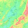 Топографическая карта Longshan, высота, рельеф
