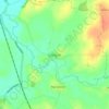 Топографическая карта Edingale, высота, рельеф