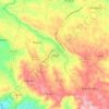 Топографическая карта Lares, высота, рельеф