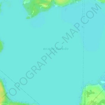 Топографическая карта Усух, высота, рельеф