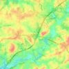 Топографическая карта Alpharetta, высота, рельеф
