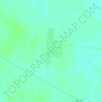 Топографическая карта Заборовка, высота, рельеф