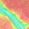 Топографическая карта Soisy-sur-Seine, высота, рельеф