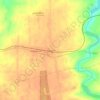 Топографическая карта Порошинская, высота, рельеф