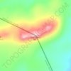 Топографическая карта Корватунтури, высота, рельеф