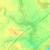 Топографическая карта Roudon, высота, рельеф