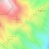 Топографическая карта Аппалачи, высота, рельеф