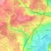 Топографическая карта Heronsgate, высота, рельеф