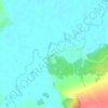 Топографическая карта Дачный, высота, рельеф