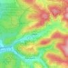 Топографическая карта Soden, высота, рельеф