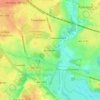 Топографическая карта Жилино-2, высота, рельеф