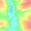 Топографическая карта Мяснянка, высота, рельеф