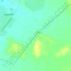 Топографическая карта Белые горы, высота, рельеф