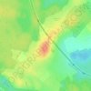 Топографическая карта ур. Большой Симоногонт, высота, рельеф