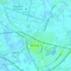 Топографическая карта Petit Paris, высота, рельеф