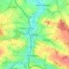 Топографическая карта Meires, высота, рельеф