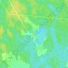 Топографическая карта Большие Озерки, высота, рельеф