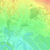 Топографическая карта Валуйское, высота, рельеф