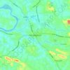 Топографическая карта Perumbavoor, высота, рельеф