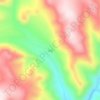 Топографическая карта 乌隆, высота, рельеф