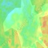 Топографическая карта Подмолодье, высота, рельеф