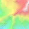 Топографическая карта Южная горка, высота, рельеф