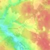 Топографическая карта Тайдашево, высота, рельеф