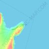 Топографическая карта Cape Spear, высота, рельеф