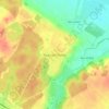 Топографическая карта Красная Пойма, высота, рельеф