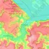 Топографическая карта Ржищев, высота, рельеф