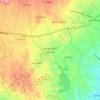 Топографическая карта Kecamatan Terara, высота, рельеф