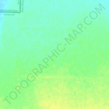 Топографическая карта Урочище николаевка, высота, рельеф