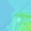 Топографическая карта Бугровский маяк, высота, рельеф