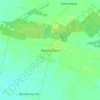 Топографическая карта Великое Поле, высота, рельеф