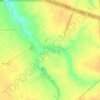 Топографическая карта Большой Снежеток, высота, рельеф