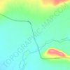Топографическая карта Делянкир, высота, рельеф