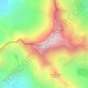 Топографическая карта Scima da Saoseo, высота, рельеф