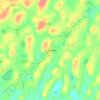 Топографическая карта Tydavnet, высота, рельеф