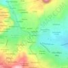 Топографическая карта Tlaxala, высота, рельеф