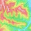 Топографическая карта Cadres, высота, рельеф