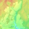 Топографическая карта Илюхино, высота, рельеф