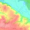 Топографическая карта Чернетово, высота, рельеф