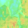 Топографическая карта Ивановское, высота, рельеф
