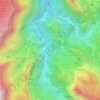 Топографическая карта Cayenne, высота, рельеф