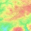 Топографическая карта Mesmerrien, высота, рельеф