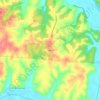 Топографическая карта Geneva, высота, рельеф