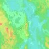 Топографическая карта Васильево, высота, рельеф